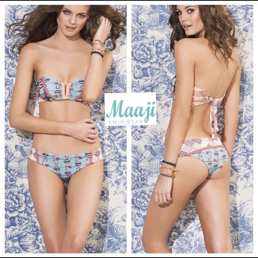 Maaji Royal Rider Bikini bottoms NWT